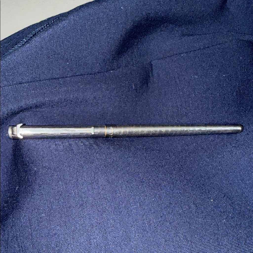 Tiffany & Co. Silver Pen Vintage Pen Collab X Mernard Authentic